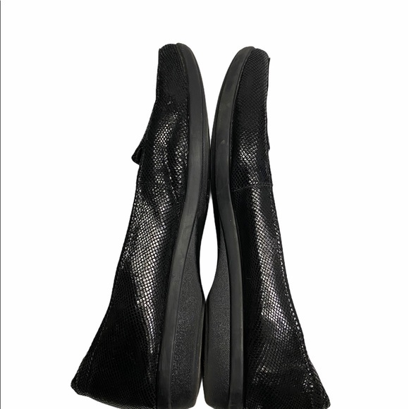 CLARKS | loafers black leather cushion 9.5 - Picture 5 of 7